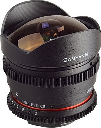 Samyang Cine 8 Mm T3.8 Fisheye Objektiv – Entklickt, Mit HD-Optik Für Nikon (DX) & Videofilmer
