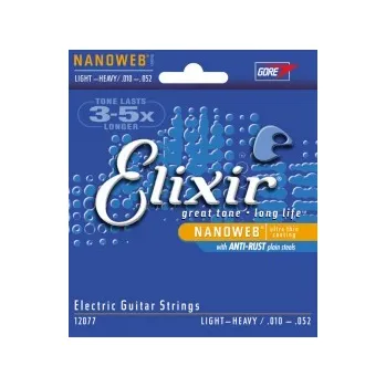 Elixir 12077 Light-Heavy 10/52