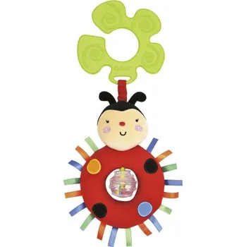 Hračka na kočárek Úchyt na kočárek chrastící beruška