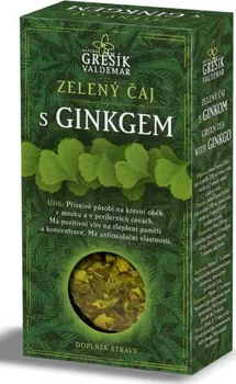 Čaj Grešík Zelený čaj s ginkgem 70 g