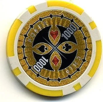 Pokerový žeton Kusový žeton design Ultimate - Hodnota 1000