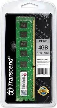 Operační paměť TRANSCEND DDR3-1333 CL9 (JM1333KLN-4G)