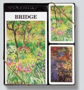žolíková karta Piatnik Monet Giverny bridžová sada