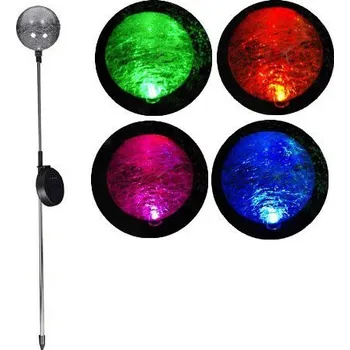 Venkovní osvětlení Zahradní LED solární lampa Garth