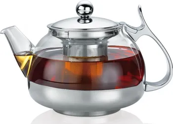 Čajová konvice Küchenprofi Loutus konvice na čaj s filtrem 1,2 l sklo/nerez