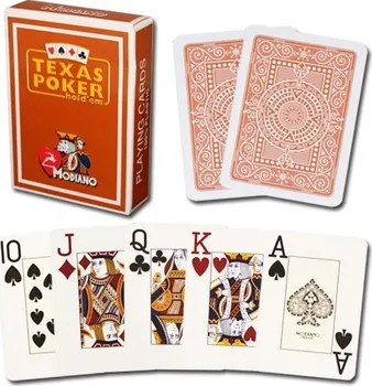 Pokerová karta Modiano 2 rohy plastové