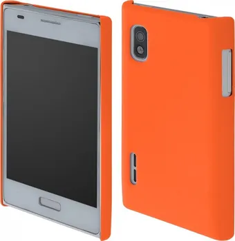 Pouzdro na mobilní telefon Coby Exclusive kryt LG E610 Optimus L5 orange / oranžový