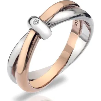 Prsten Hot Diamonds Eternity Interlocking DR112