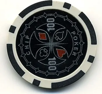 Pokerový žeton Kusový žeton design Ultimate - Hodnota 100