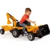 Dětské šlapadlo Smoby Šlapací traktor Max s bagrem a vozíkem