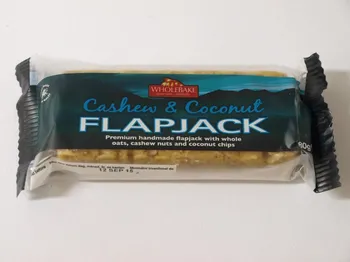 Čokoládová tyčinka Flapjack ovesný kešu-kokos