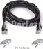 Síťový kabel BELKIN Belkin kabel PATCH UTP CAT6 10m černý, bulk Snagless