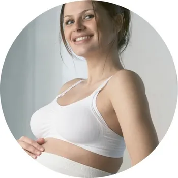 Těhotenská podprsenka Medela Podprsenka kojící CINDY - bílá, velikost S