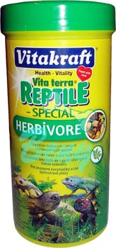 Krmivo pro terarijní zvíře Vitakraft Reptile Turtle Herbivor suchozemští plazi 250 ml