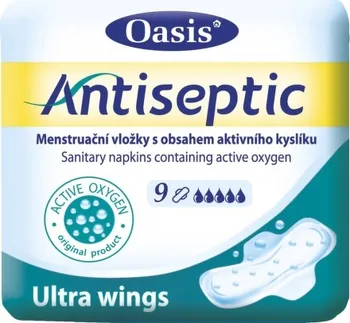 Hygienické vložky DHV Oasis Antiseptic ultra 9 ks