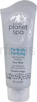 Pleťová maska Avon Čisticí pleťová maska s minerály z Mrtvého moře Planet Spa (Face Mask Perfectly Purifying with Dead Sea Minerals) 75 ml