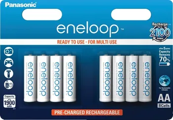 Článková baterie Panasonic Eneloop AA 2100c 8 ks