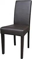 Jídelní židle Prima hnědá - hnědé nohy