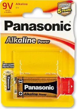 Článková baterie Panasonic Alkaline Power 9 V