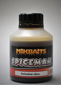 Boilies Mikbaits Spiceman booster Pikantní švestka 250ml