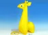 Houpací kůň Fatra Žirafa nafukovací 65 x 100 cm