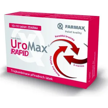 Přírodní produkt Farmax Uromax Rapid 20 tbl.