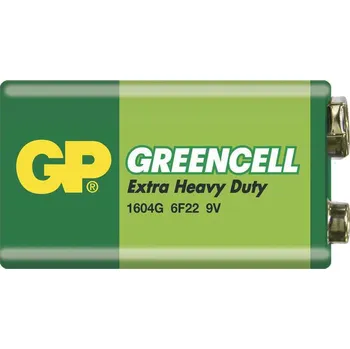 Článková baterie GP Greencell 9 V 1 ks