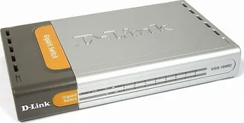 Switch D-LINK DGS-1008D stříbrný