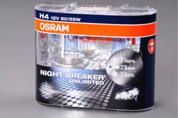 Autožárovka H4 60/55W Osram Night Breaker Unlimited sada