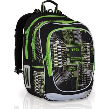 Školní batoh Topgal Školní batoh 40 × 19 × 29 cm, CHI 741 E zelený