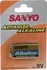 Článková baterie Baterie Sanyo 9V alkalická