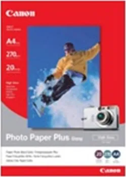 Fotopapír Papíry do tiskárny Canon PP201 A4, 260g, 20 listů
