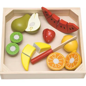 Hra na obchod Woody Krájení na prkénku ovoce s melounem