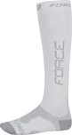 Ponožky Force Athletic Pro kompres bílé…
