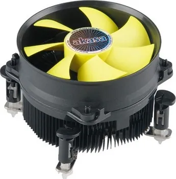 PC ventilátor Akasa AK-CC7117EP01 pro LGA775, LGA1155, LGA1156, 92mm low noise PWM fan, pro CPU se spotřebou až 95W