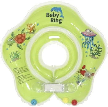 Nafukovací kruh Babypoint Baby Ring zelený 37 cm