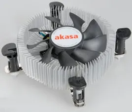 PC ventilátor Akasa AK-CCE-7106HP Low Profile pro Intel 775/1156 pro Mini-ITX, micro-ATX