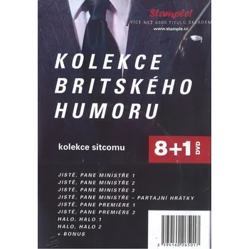 Sběratelská edice filmů DVD Kolekce Britský humor - 8 +1 disků