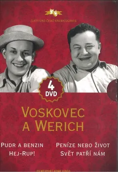 Sběratelská edice filmů DVD Kolekce Voskovec a Werich - 4 disky