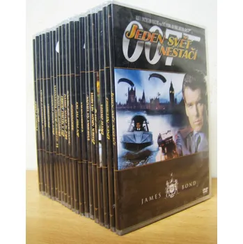Sběratelská edice filmů DVD Kolekce James Bond 007 20 disků 