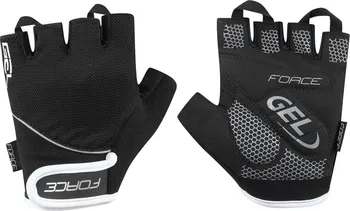 Cyklistické rukavice Rukavice Force Gel black S 