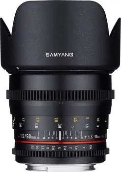 Objektiv Samyang 50 mm T/1.5 AS UMC pro Olympus/Panasonic MFT