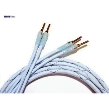 Audio kabel Supra Classic 2x6.0mm SET Single-wire CombiCon s banánky 