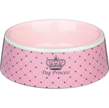 Miska pro psa Trixie Dog Princess keramická miska růžová