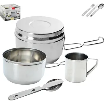 Kempingové nádobí Orion 111308 stříbrný