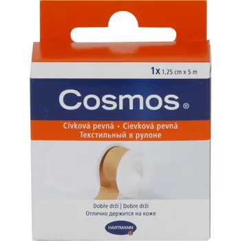 Náplast Náplast COSMOS cívková pevná 1.25cmx5m 1ks