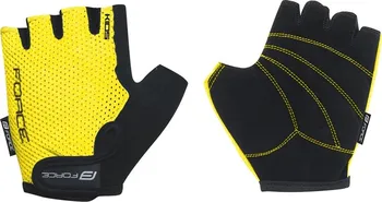 Cyklistické rukavice Rukavice Force dětské yellow M 
