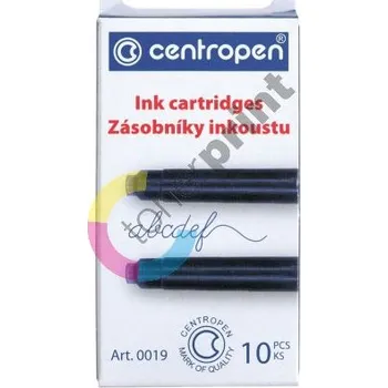 Náplň do psacích potřeb Bombičky inkoustové Centropen 0019 1bal/10ks