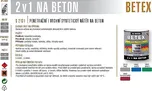 BETEX 2v1 NA BETON S2131 840 ČHN 5kg
