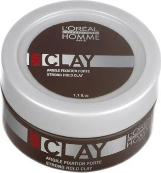 Stylingový přípravek L'Oréal Professionnel Homme Clay matující fixace 50 ml